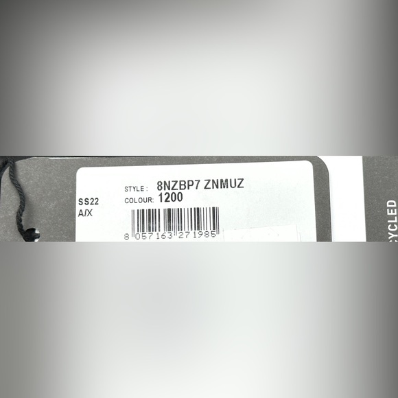 A|X ARMANI EXCHANGE Men's Nut & Bolt Print Lightweight Bomber Jacket - Picture 4 of 5